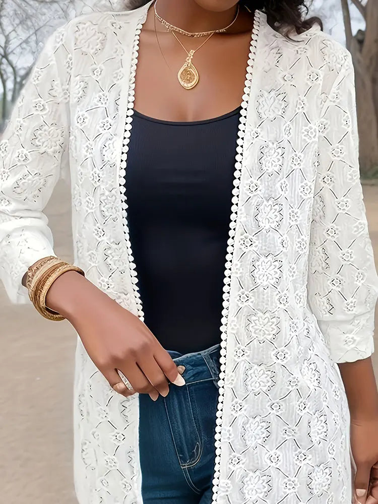 Women's oversized knitted cardigan long cardigan knitted casual loose cardigan
