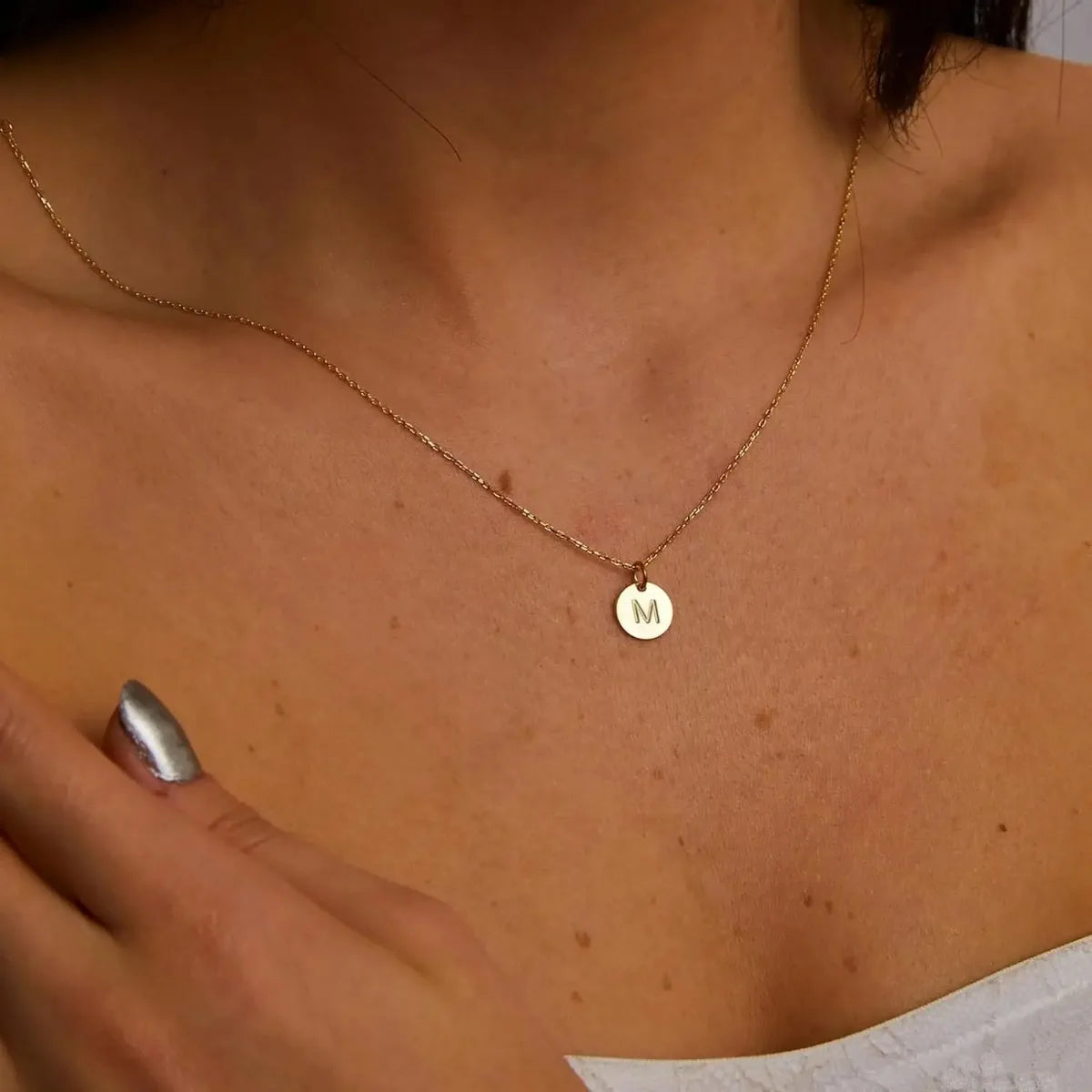 Layered Initial Necklaces for Women Gold Plated Letter Necklace Dainty Layering Necklaces for Women Initial Choker Necklace
