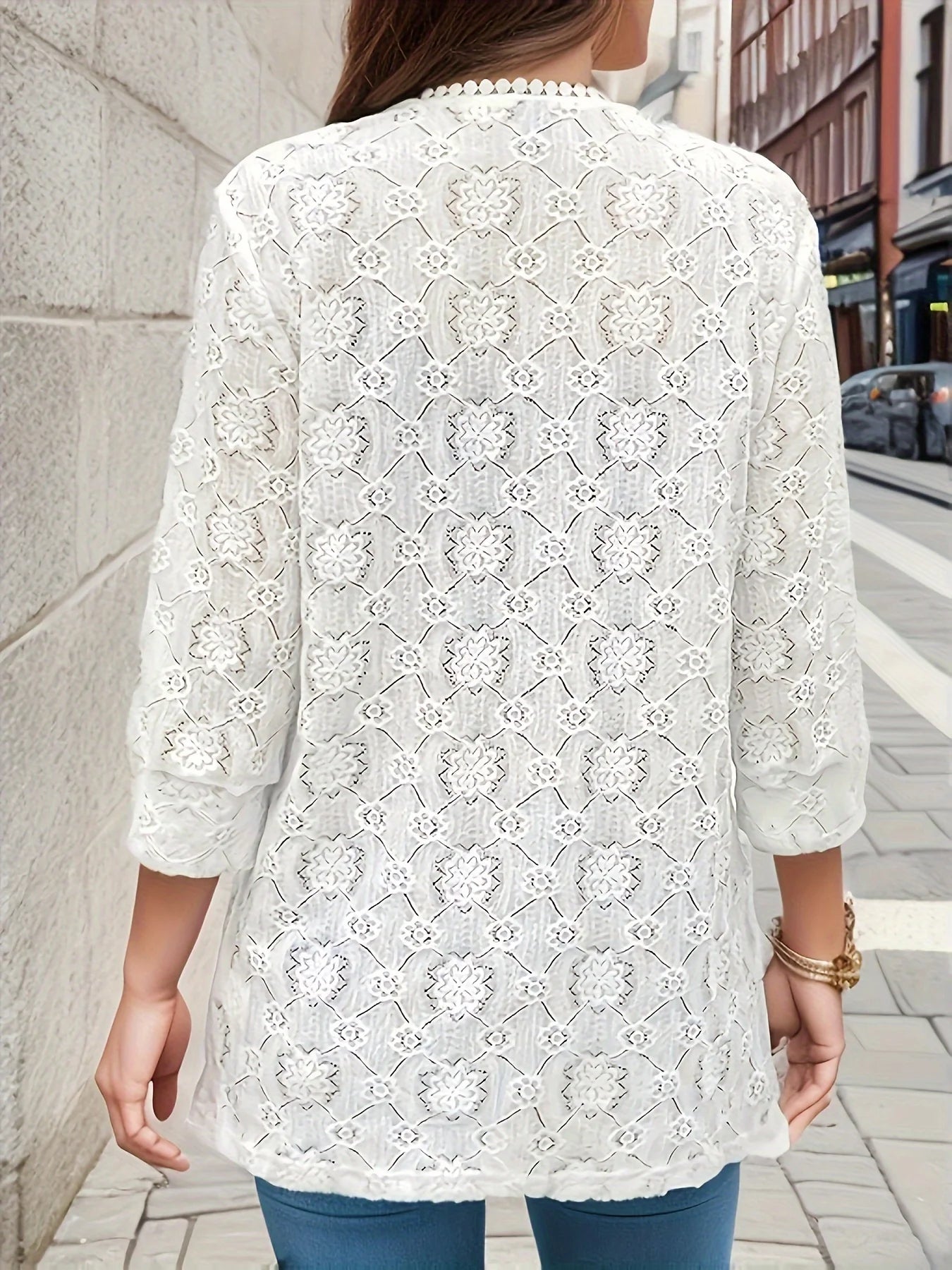 Women's oversized knitted cardigan long cardigan knitted casual loose cardigan