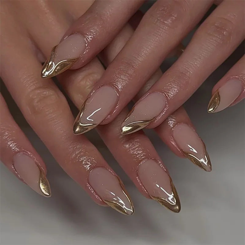 Sparkling Stick-On Nails