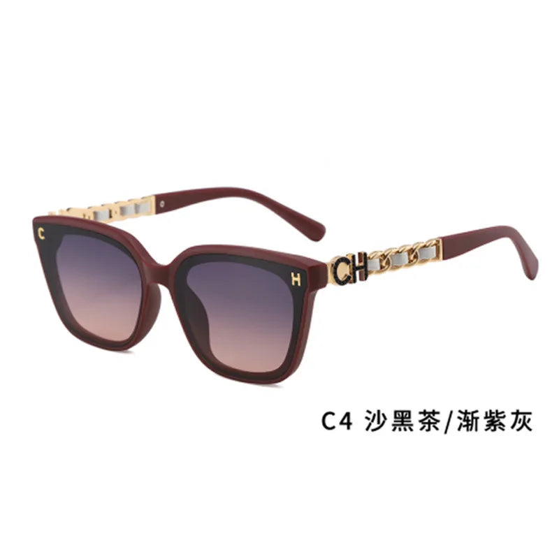 2025 New High Quality Trendy Sunglasses for Men Women Retro Ins Sun Glasses Vintage Designer Eyewear Sunglass Gafas De Sol