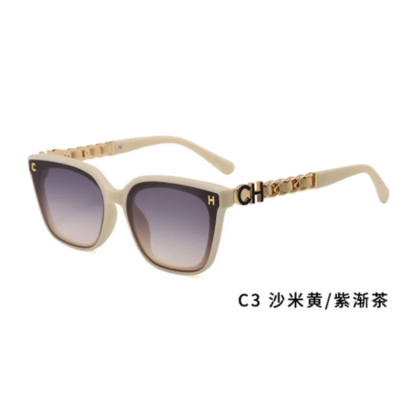 2025 New High Quality Trendy Sunglasses for Men Women Retro Ins Sun Glasses Vintage Designer Eyewear Sunglass Gafas De Sol
