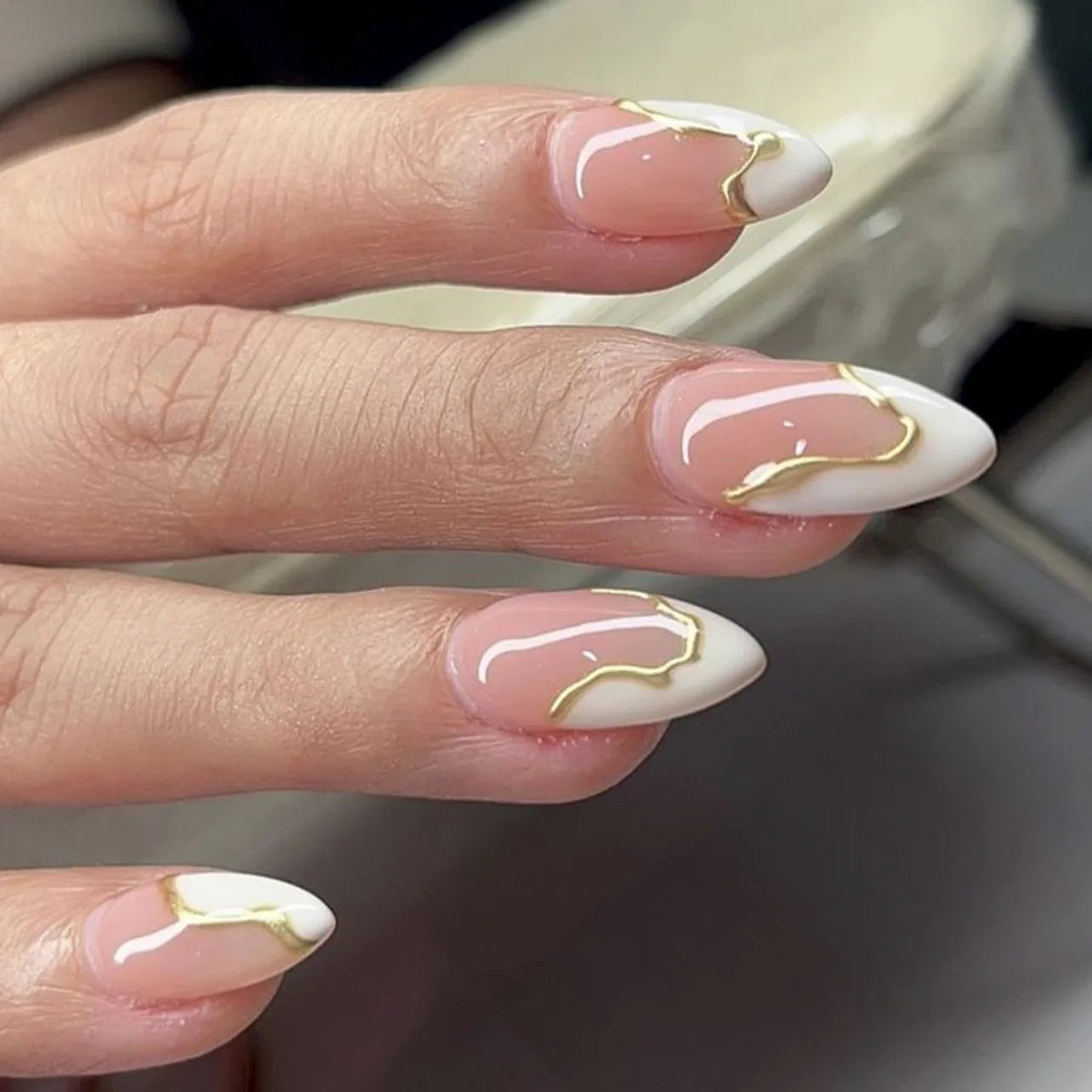 Sparkling Stick-On Nails