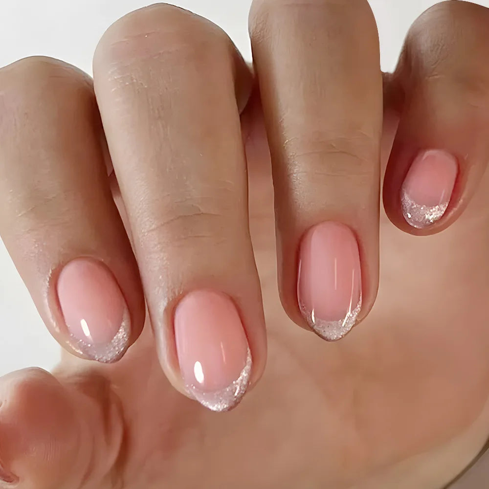 Sparkling Stick-On Nails