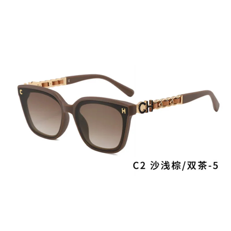 2025 New High Quality Trendy Sunglasses for Men Women Retro Ins Sun Glasses Vintage Designer Eyewear Sunglass Gafas De Sol