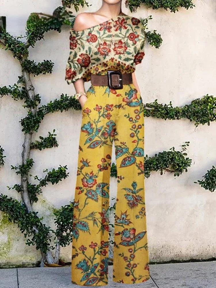Women Jumpsuits New In Spring Autumn Female Chic Elegant Office Lady Wide Leg Pants Bodysuits Jump Suits for Women One Pieces