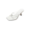 High Heels, Women's Head Thin Heels Rhinestones, Love