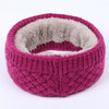Winter warm men and women bib solid color wool knit plus velvet thick collar European and American scarves