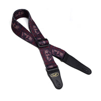 Printed guitar strap factory folk electric guitar strap
