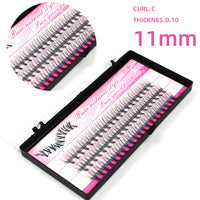 Single Eyelashes, Hairy Chicken Paw Hairs, Grafted Eyelashes, A Cluster Of 10 Self-grafted, Inoculated False Eyelashes