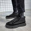 Fashion casual leather boot man