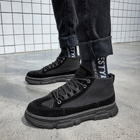 Fashion casual leather boot man