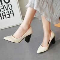 High heel ladies shoes