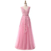 Robe De Soiree SSYFashion Sexy Backless Long Evening Dresses The Bride Elegant Banquet Green Lace V-neck Formal Party Gown