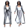 Women's Two-piece Suit, Nightclub Clothes With Pockets, Belts Included