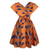 Lace-up Pleated Nightclub Sexy V-neck Dress