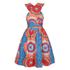 Lace-up Pleated Nightclub Sexy V-neck Dress