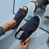 Knitted Rhinestone Sandals