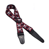 Printed guitar strap factory folk electric guitar strap