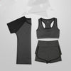 Boxer Conservative Ladies Swimwear Hot Spring Swimsuit Two-piece Suit