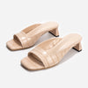Chunky heel sandals