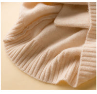 Women's Autumn And Winter New Pure Wool Cardigan