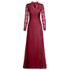 Women V-neck Sexy Lace Elegant Wedding Party Dresses