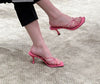 High Heels, Women's Head Thin Heels Rhinestones, Love