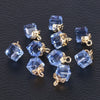 Cubic Glass Crystal Jewelry Making Accessories