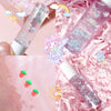 Beads Transparent Pearlescent White Base Lip Gloss Transparent Lip Gloss Nourishing Moisturizing Lip Gloss