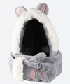 High-value Cute Hats Scarves Gloves All-in-one To Keep Warm