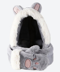High-value Cute Hats Scarves Gloves All-in-one To Keep Warm