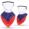 Breathable Face Guard Thin Tubular Ring Scarves Sun Face Headband Scarf