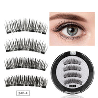 Four magnet magnet false eyelashes