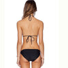 Triangle Lace Gathers Slimming Beach Hot Spring Vacation Ladies Swimwear