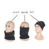 Outdoor Winter Thicken Warm Fleece Neck Warmer Snood Cycling Scarves Men Bufanda Ski Climbing Neck Scarf HatCap