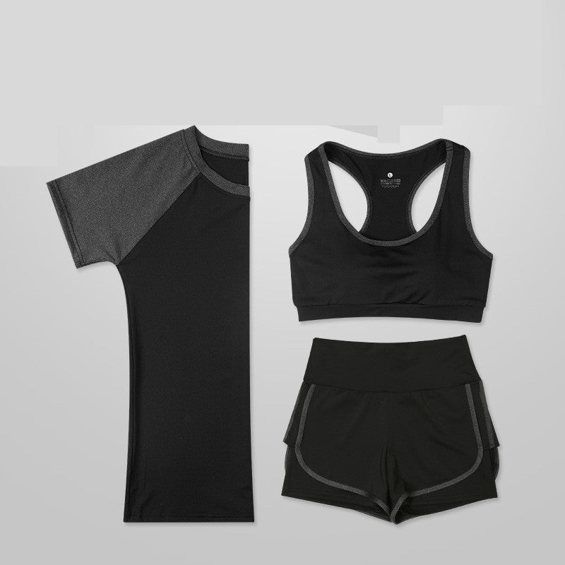 Boxer Conservative Ladies Swimwear Hot Spring Swimsuit Two-piece Suit