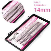 Single Eyelashes, Hairy Chicken Paw Hairs, Grafted Eyelashes, A Cluster Of 10 Self-grafted, Inoculated False Eyelashes