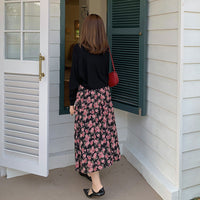 Women's Floral Halter Dress Cardigan Two-piece Set