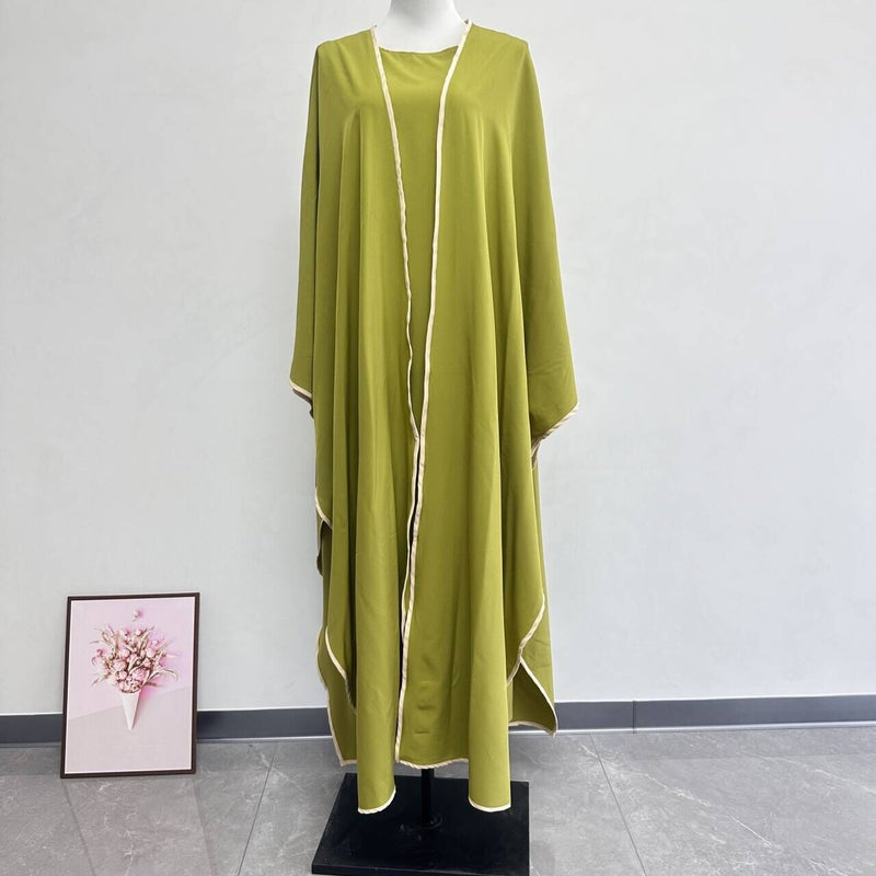 Cardigan Inner Wear Dress Two-piece Set