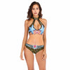 Pull Up To Show Thin Belly Cover Hot Spring With Chest Pad Backless Ladies Swimwear