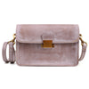 Foggy wax leather handbags