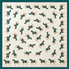 New Simulated Silk Satin Printed Scarves