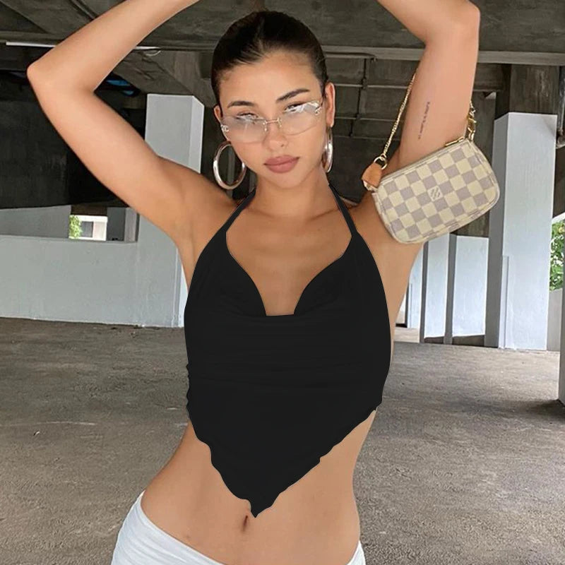 Bodysuit Women Neck Fitness Off Shoulder Body Tank Tops Skin Summer Sleeveless Bodycon Sexy Clothes Bodysuits Sleeve Catsuit Y2k
