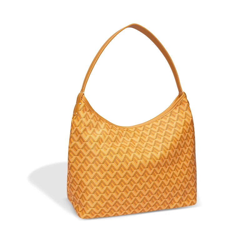 Totes bag Women bag Genuine leather hobo zipper Single shoulder Highest quality shoulde tote single-sided Real handbag