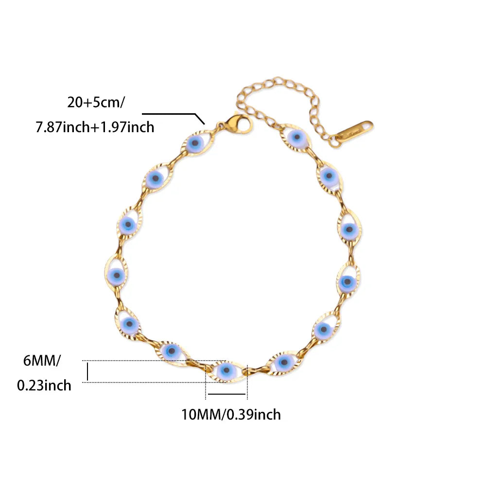 Anklets For Women Gold Color Stainless Steel Heart Anklet Foot Leg Ankle Bracelet Summer Beach Jewelry Accessories Femme