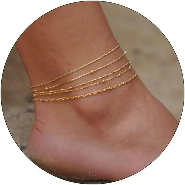 Silver Diamond Anklets for Women Cross Heart Butterfly Bracelet Large Ankle Tennis Rhinestone Plus Size Beach Foot Jewelry