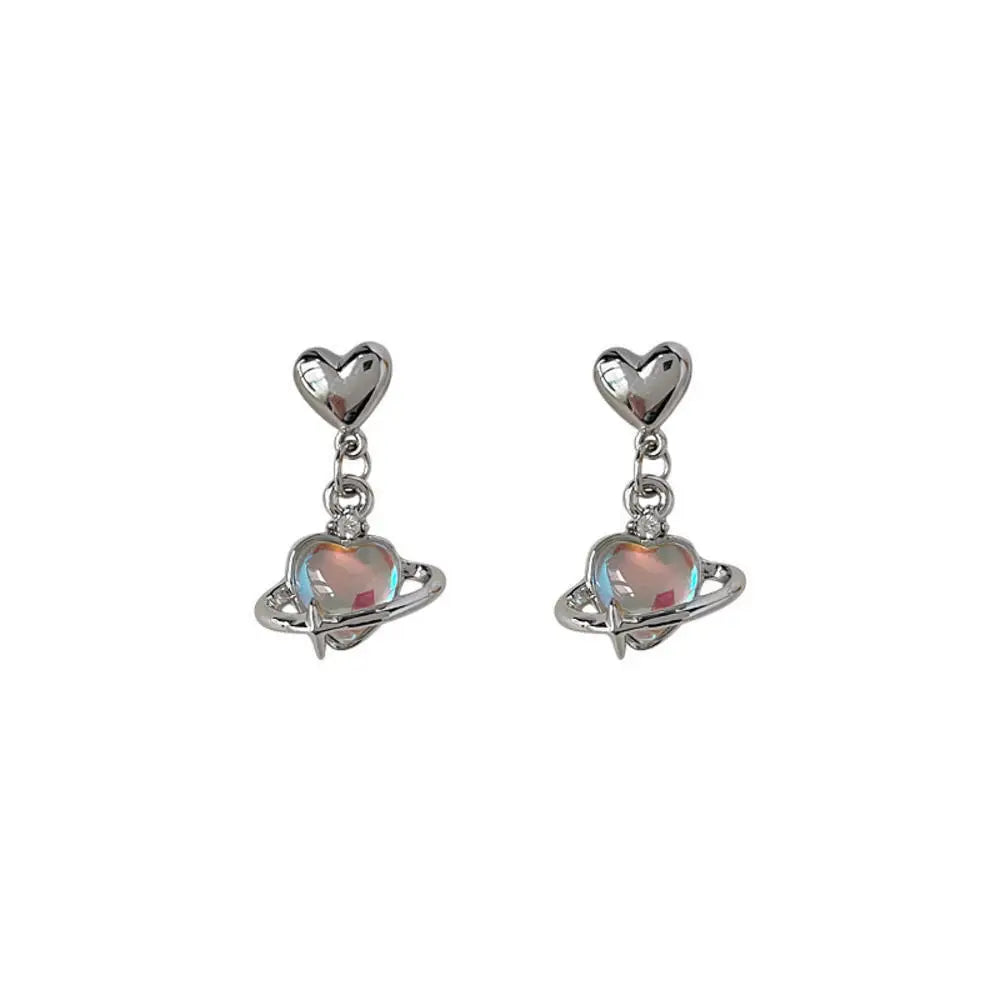 Glamorous Fashion Earrings Elegant Designer Earrings Rhinestone Bow Earrings Luxury Zircon Earrings Delicate Earrings