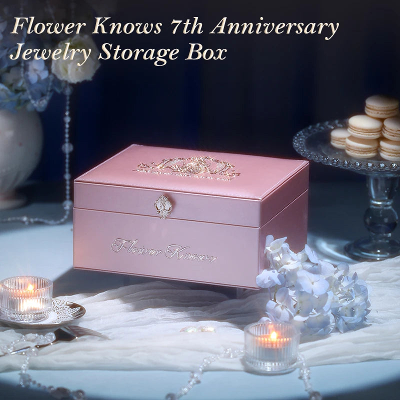 Jewelry Storage Box with Mirror