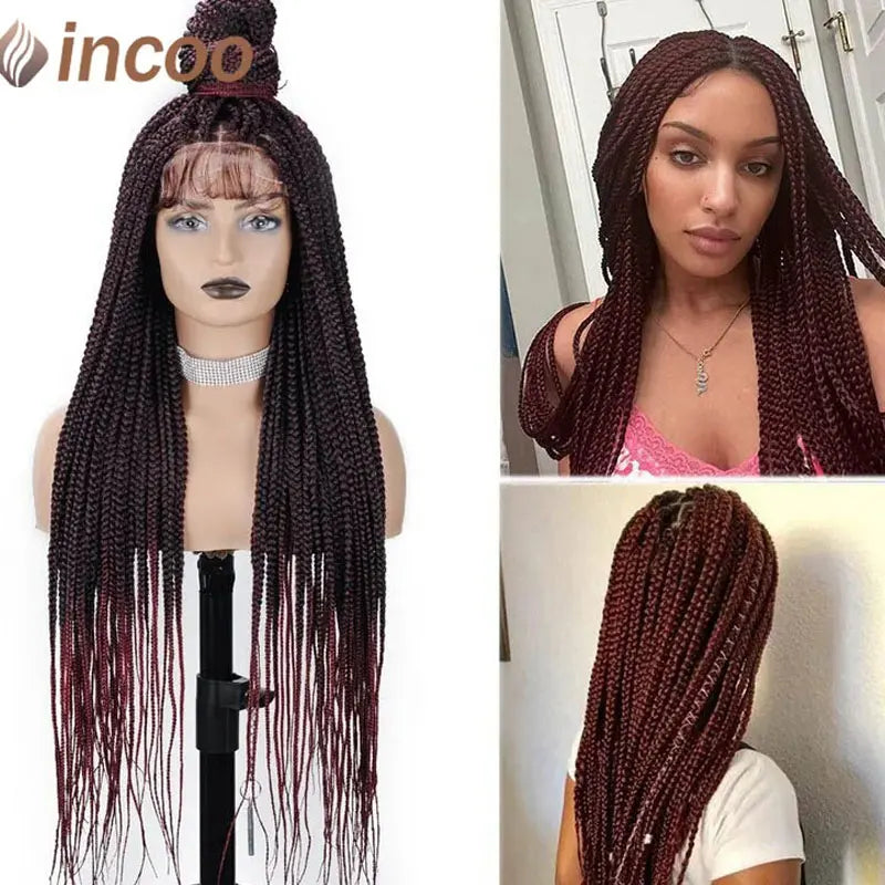 Full Lace Box Braids Wig